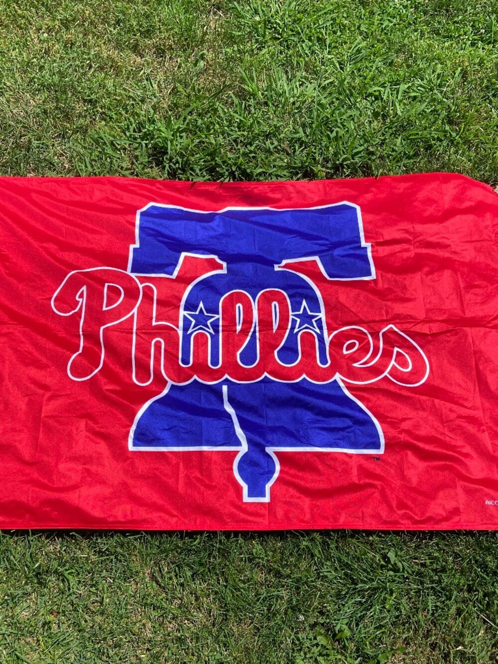 Vintage Philadelphia Phillies 3'x5' Retro Logo House Flag Rico Industries Banner